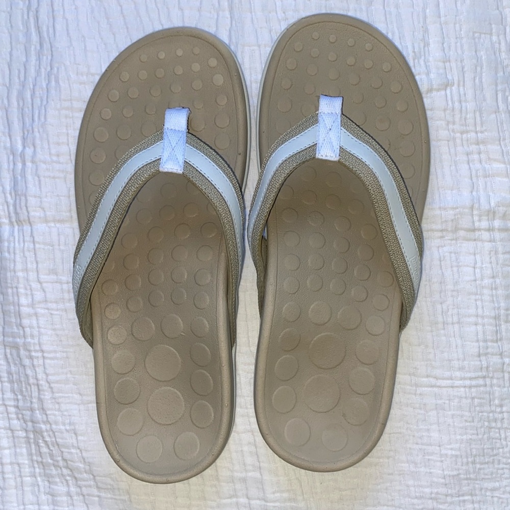 Vionic orthaheel flip flops - Tide